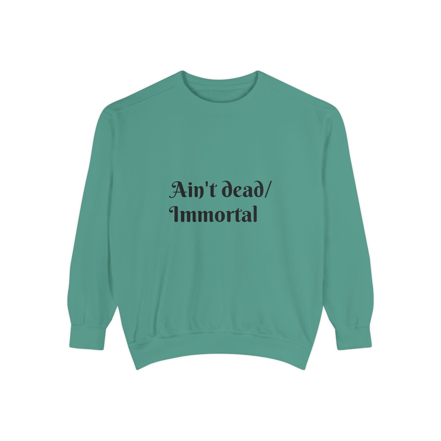 Unisex Garment-Dyed Sweatshirt