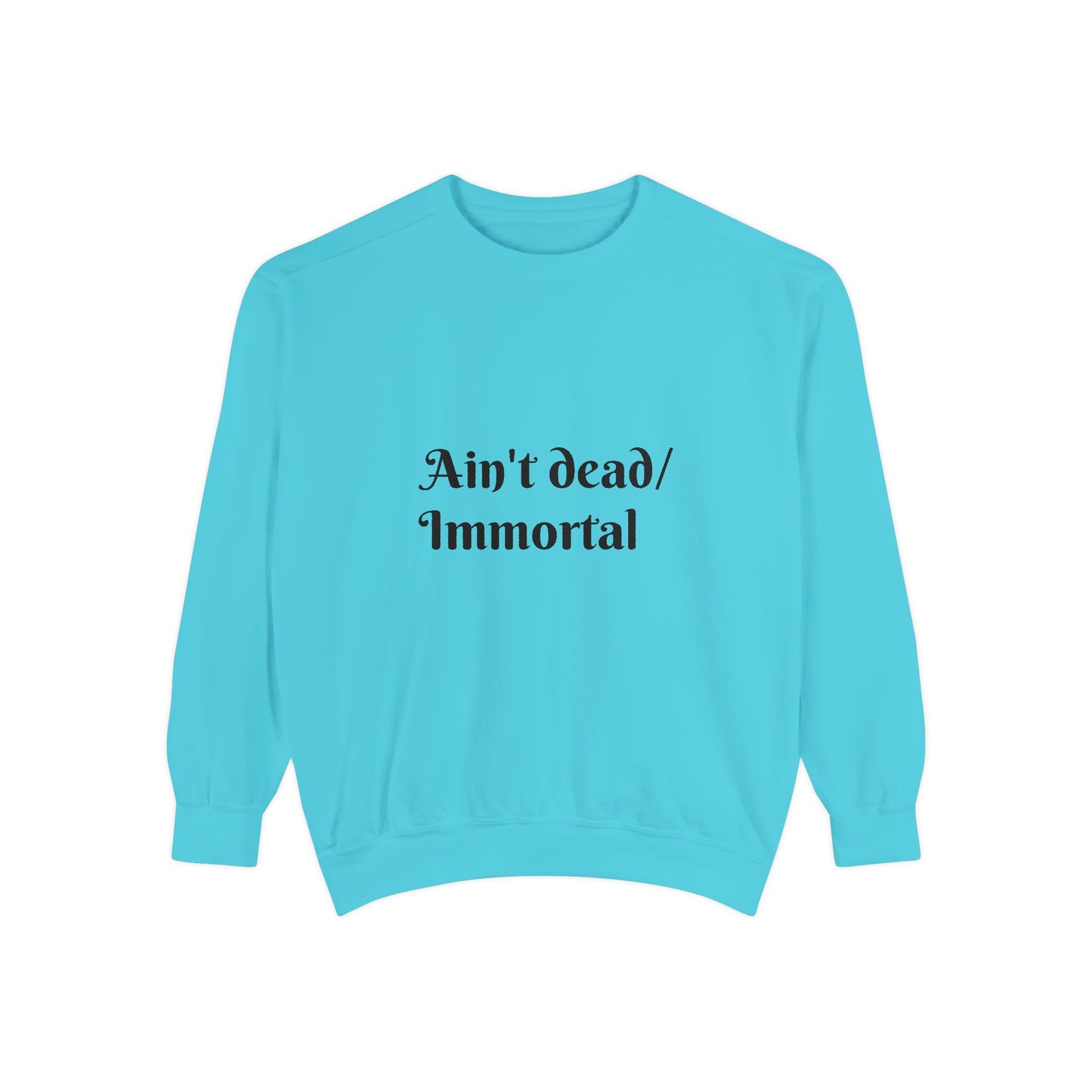 Unisex Garment-Dyed Sweatshirt